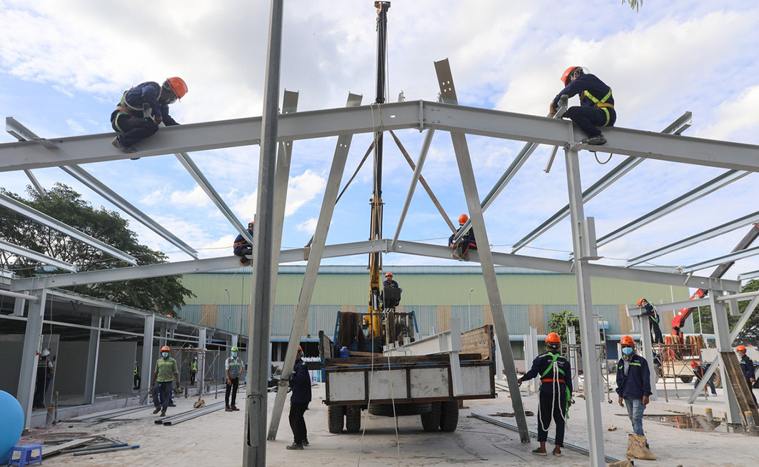 Wastewater Treatment System for COVID Emergency Hospital in Ho Chi Minh, Vietnam